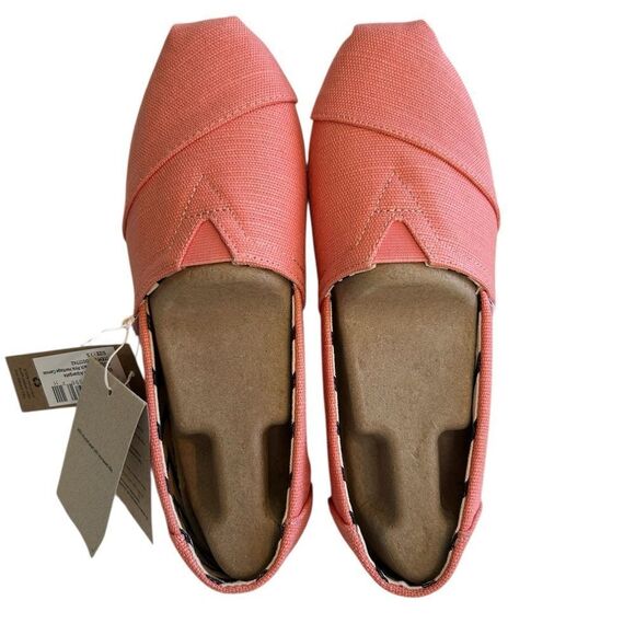 Tom’s Alpargata Shell Pink Heritage Canvas 7.5 NWT - Picture 4 of 10